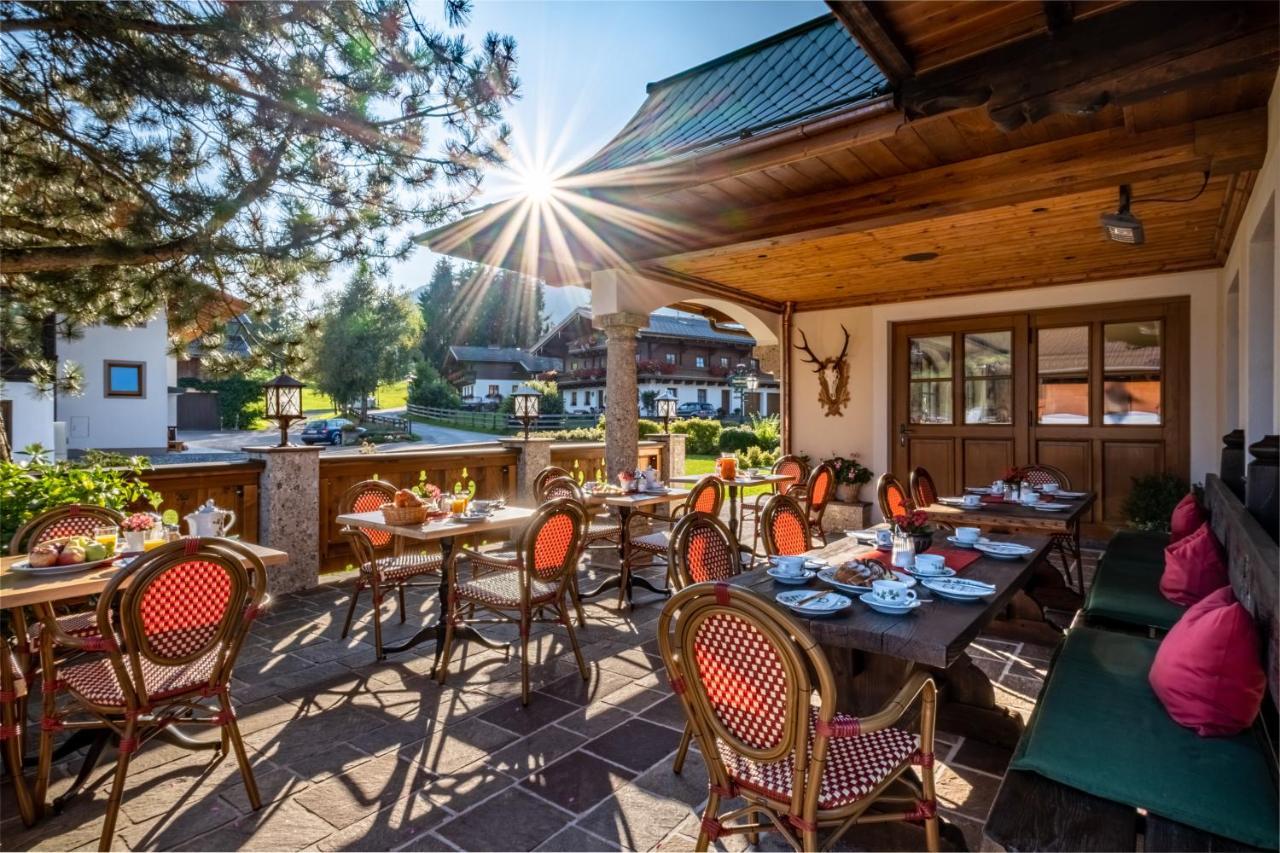 Hotel Garni Ransburgerhof Flachau Bagian luar foto