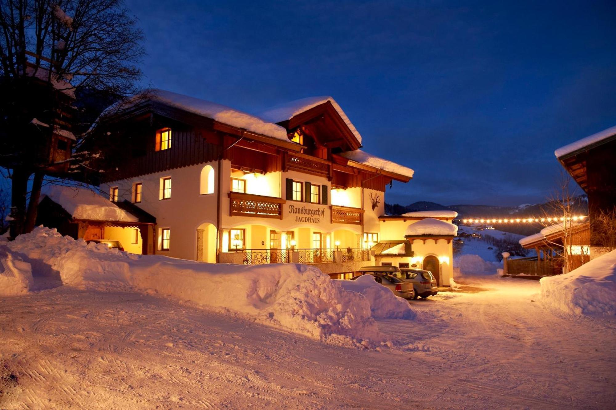 Hotel Garni Ransburgerhof Flachau Bagian luar foto